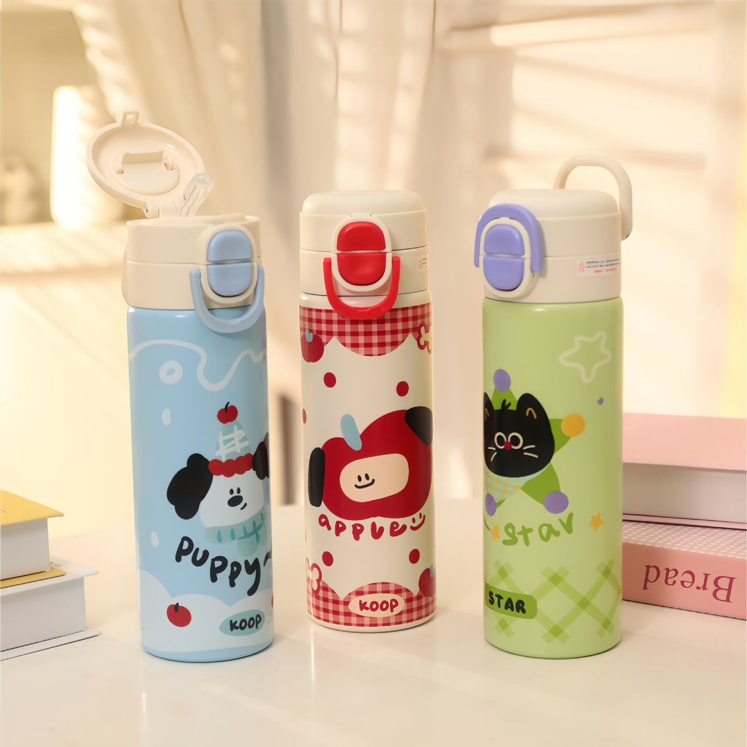 Ladies Insulated Drinking Bottle with Playful Design Kalsten