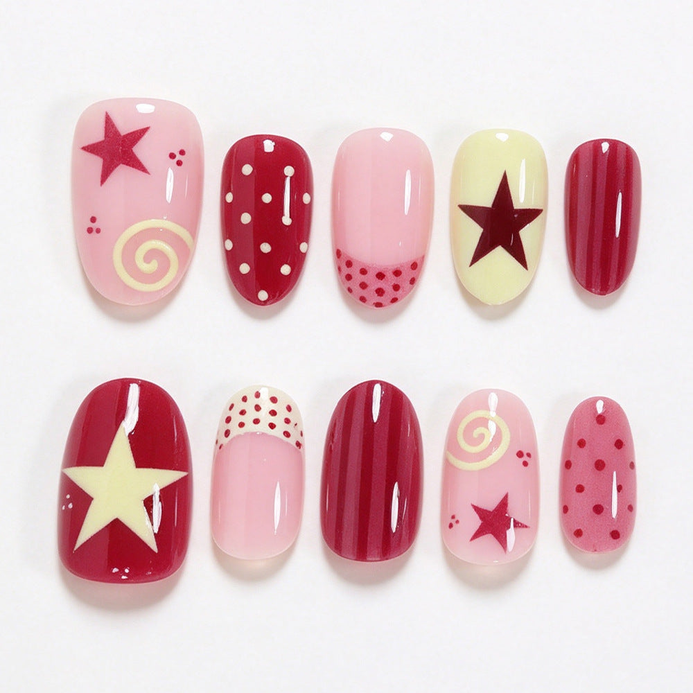 Creative Design Press-On Nail Art Kalsten