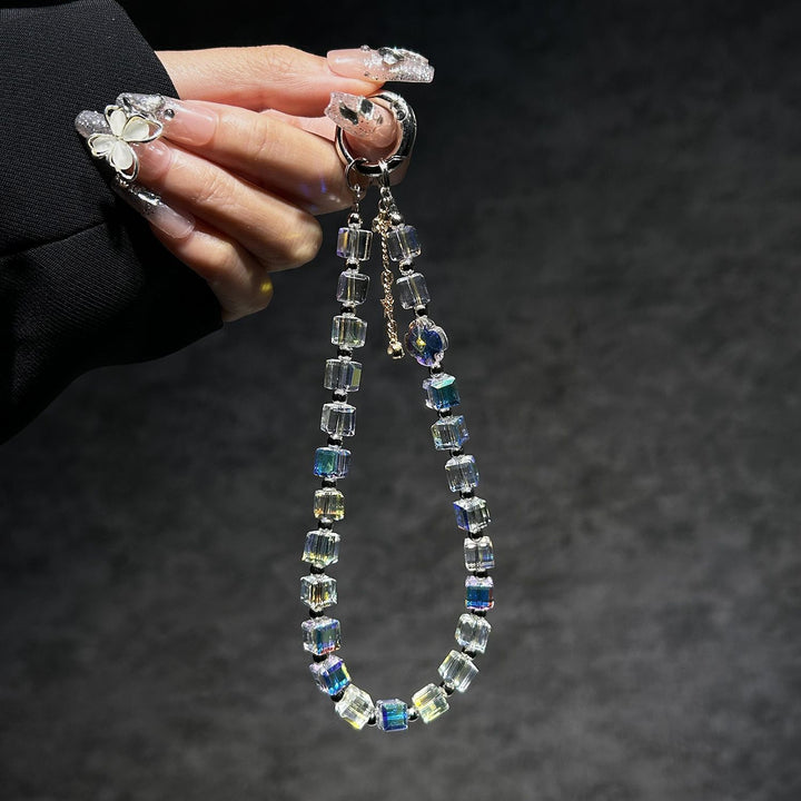 Decorative Crystal Bead Keychain Kalsten