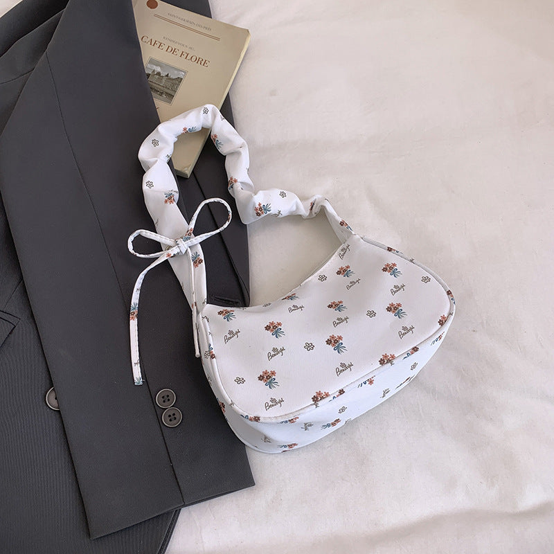 Floral Print Shoulder Bag