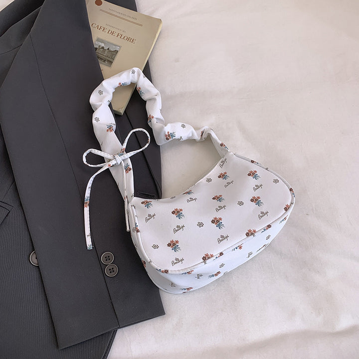 Floral Print Shoulder Bag