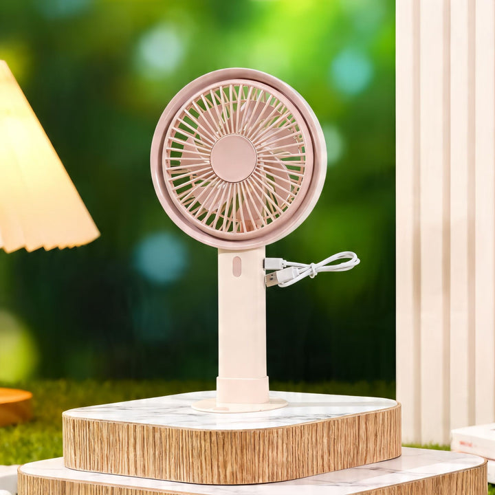 Women Portable Stepless Adjustable Table Fan Kalsten