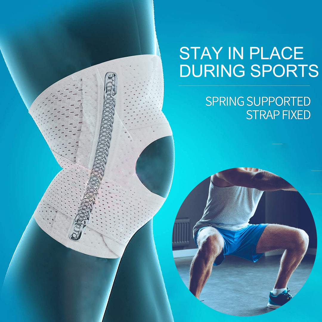 Adjustable Open Patella Knee Support Brace Kalsten