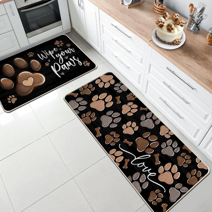 Wine-Themed Kitchen Runner Mat Kalsten