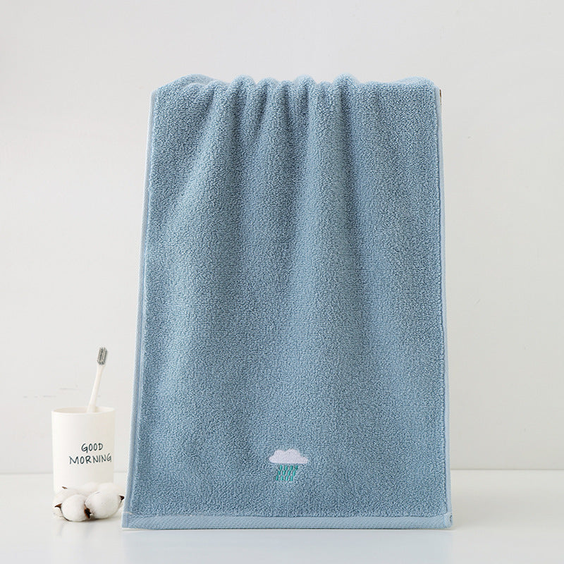 Luxury terry bath towel with elegant texture Kalsten