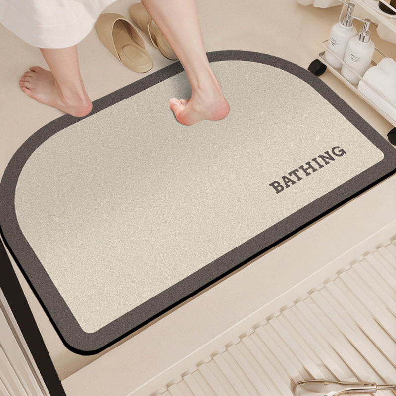 Soft Textured Bathroom Rug Kalsten