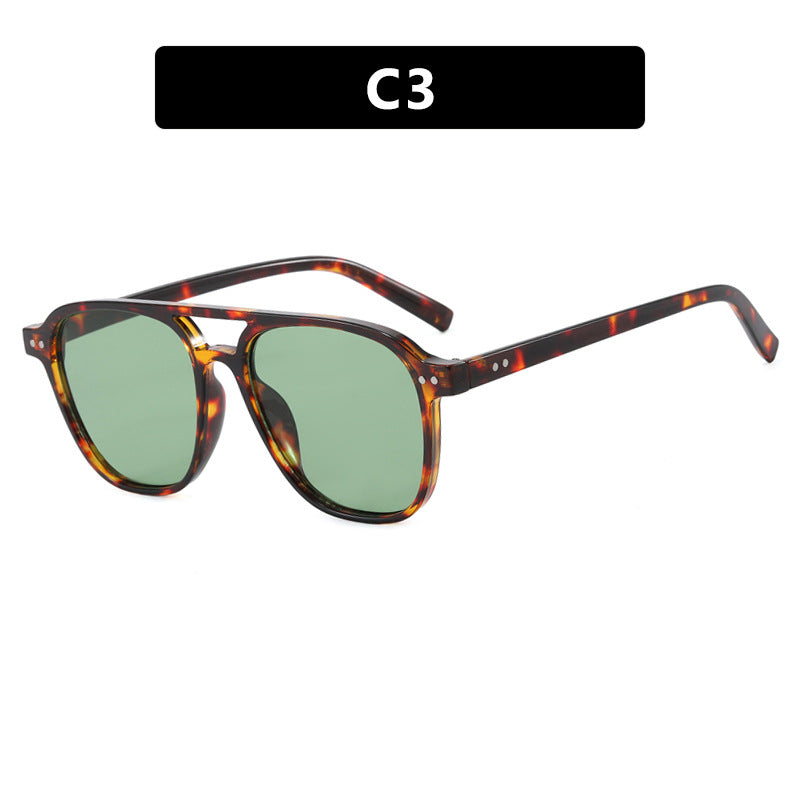 Women’s modern square sunglasses with robust design and UV protection Kalsten