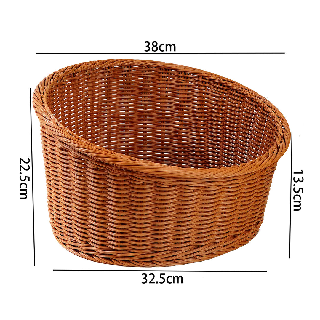 Ladies oval basket made of high-quality willow material Kalsten