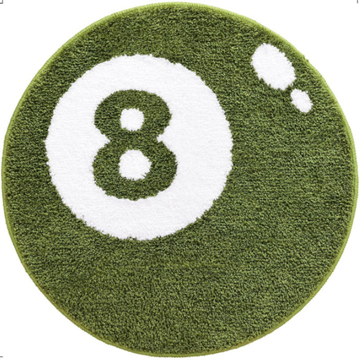 Fun Pool Table Theme Area Rug for Home