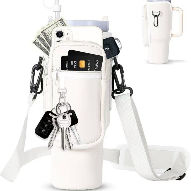 Ladies Multifunctional Phone Bag with Drink Holder Kalsten