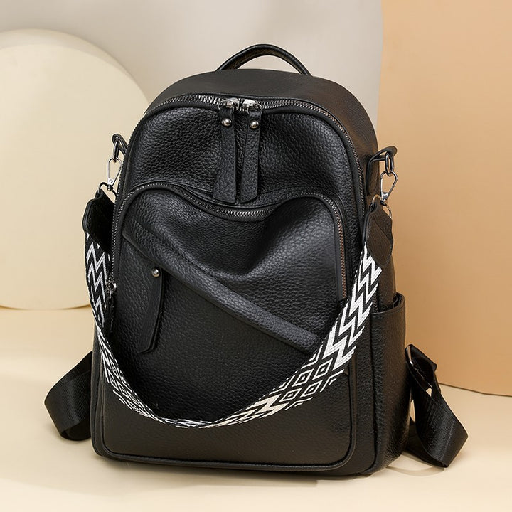 Stylish Leather Backpack Kalsten
