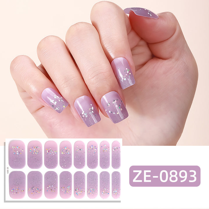 Celestial-Themed Nail Art Wraps