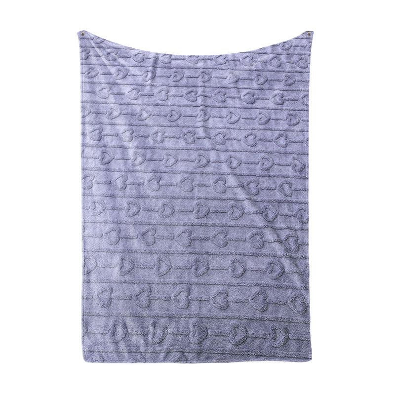 Ladies Cozy Microfiber Quick Change Blanket in Modern Checkered Pattern Kalsten