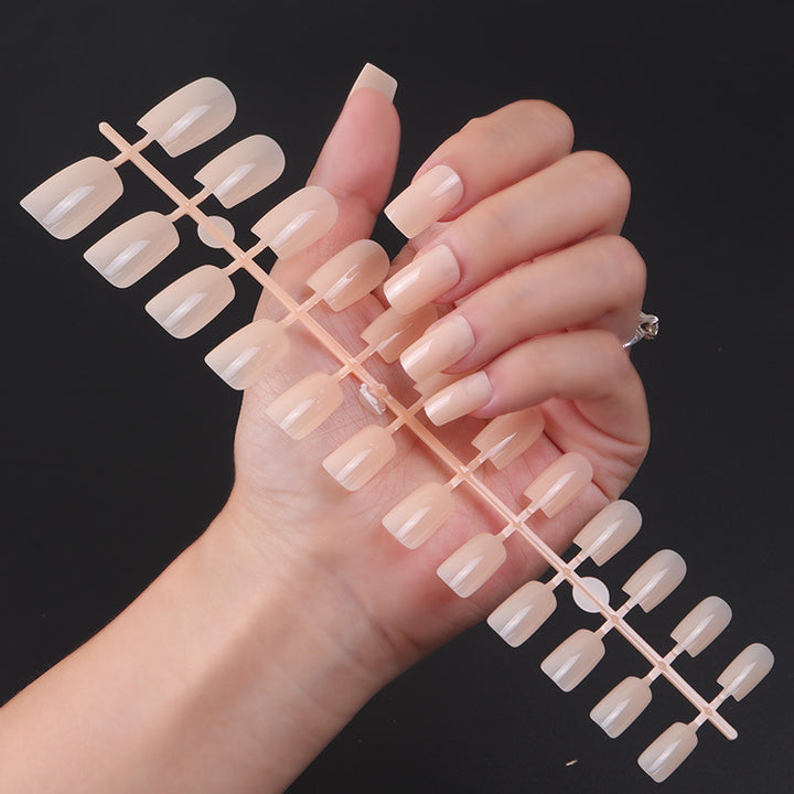 Natural Glossy Press-On Nail Tips Kalsten