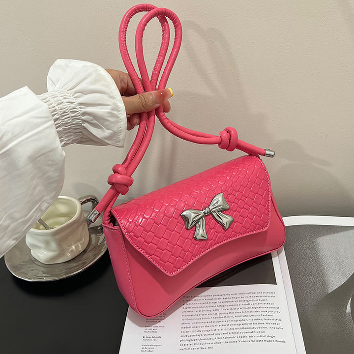 Chic Bow-Detail Handheld Clutch Bag Kalsten