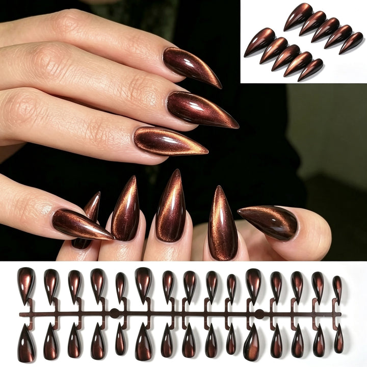 Stiletto Press-On Nail Set