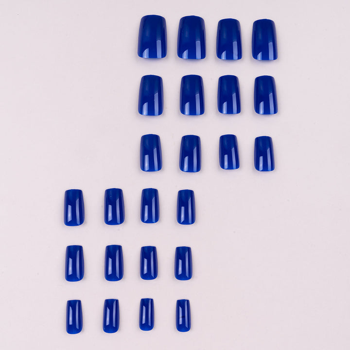 High-Gloss Square Press-On Nail Set