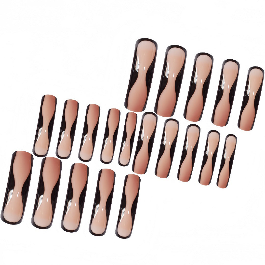 Bold Artistic Press-On Nail Extensions Kalsten