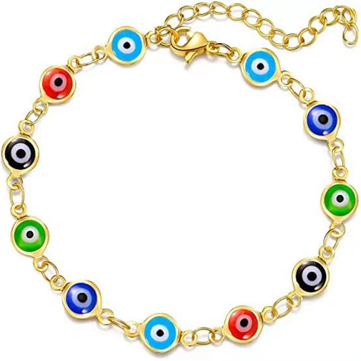 Decorative Evil Eye Charm Bracelet Kalsten