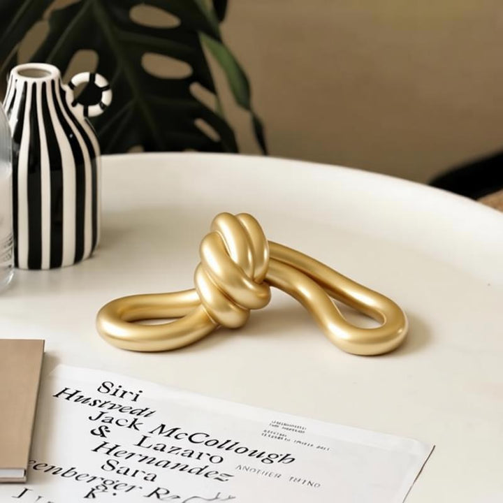 Modern Decorative Knot Sculpture