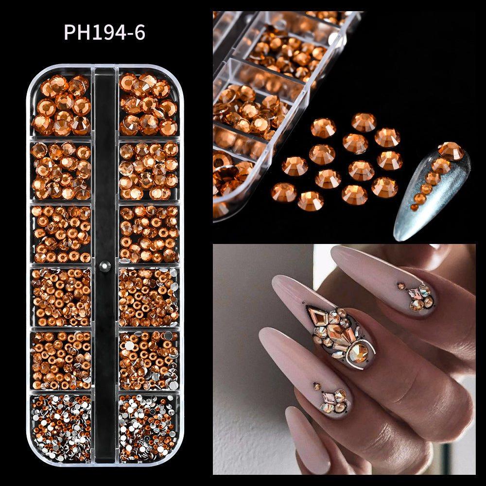 Premium Rhinestone Nail Art Decoration Kit