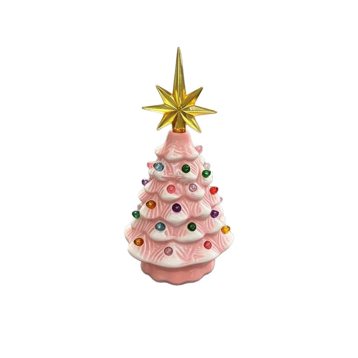 Decorative Ceramic Christmas Tree Figurine Kalsten