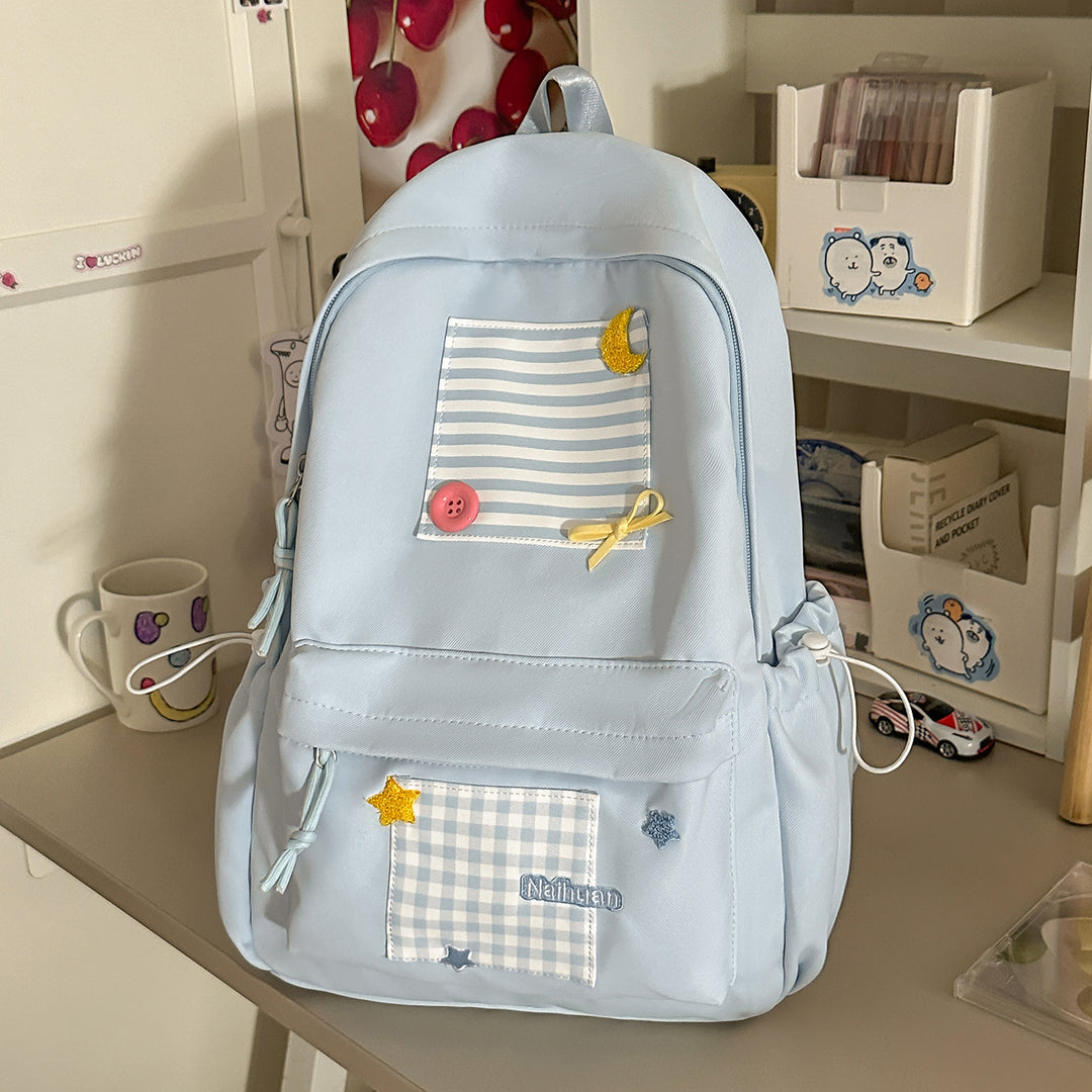 Cute Decorative School Backpack Kalsten
