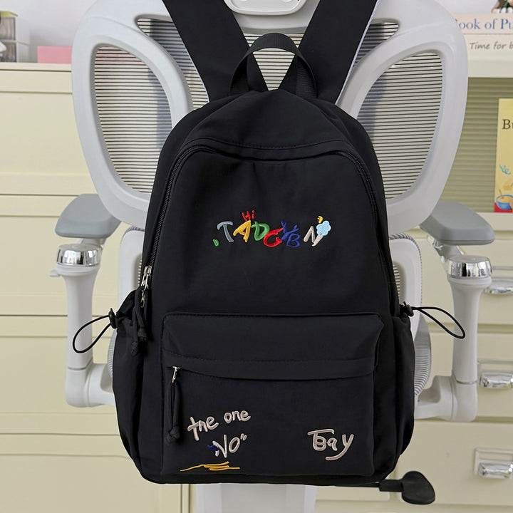 Stylish Embroidered Backpack Kalsten