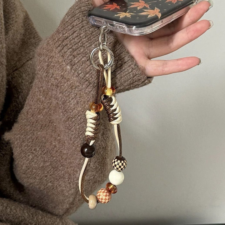 Decorative Beaded Phone Lanyard Kalsten 1790135912