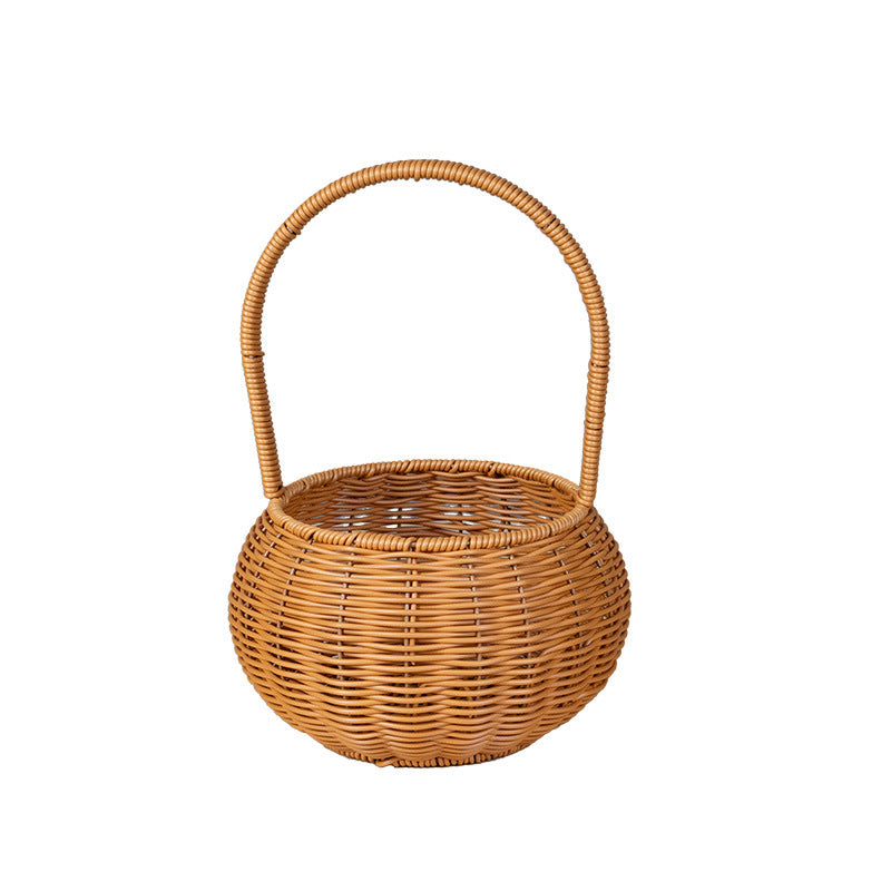 Handcrafted Wicker Storage Basket Kalsten