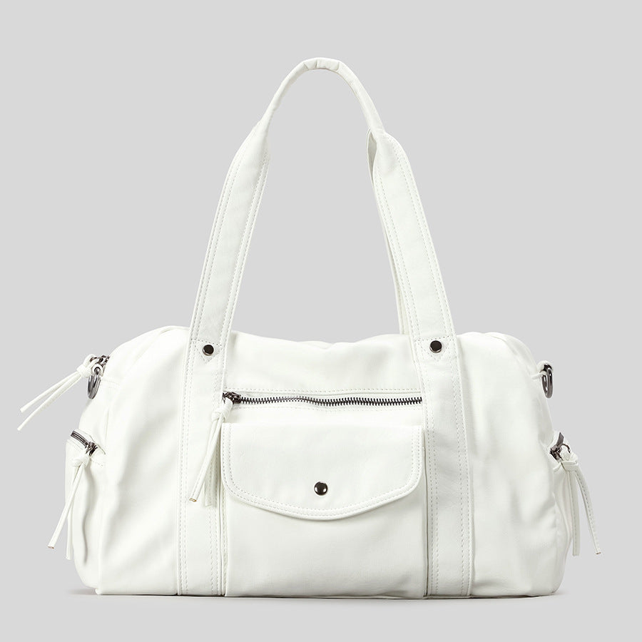 Spacious Multi-Pocket Handbag