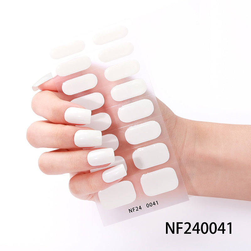 Glossy Finish Gel Nail Wraps