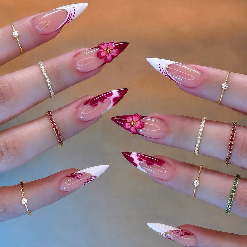 Artistic Stiletto Nail Extensions Kalsten