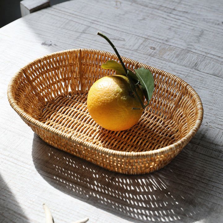 Handcrafted Woven Bread Basket Kalsten