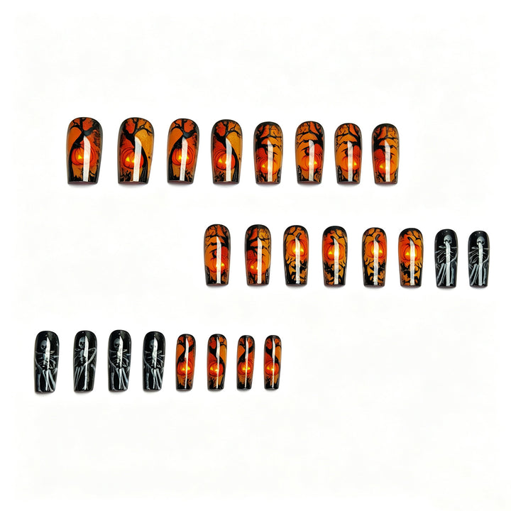 Halloween-Themed Artistic Nail Art Kalsten