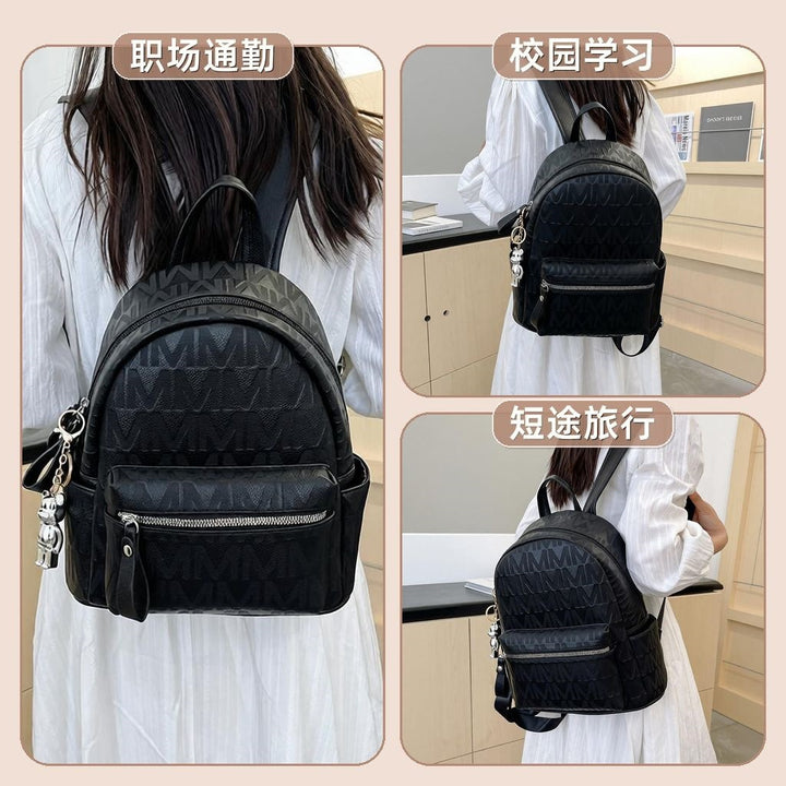 Stylish Multifunctional Faux Leather Backpack Kalsten