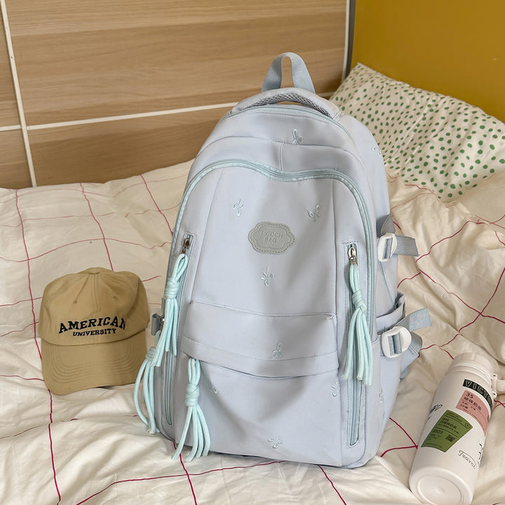 Decorative Star-Patterned Backpack Kalsten