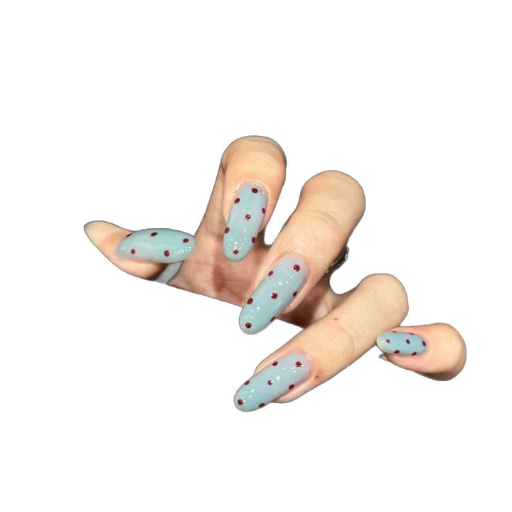 Decorative Long Press-On Nail Extensions
