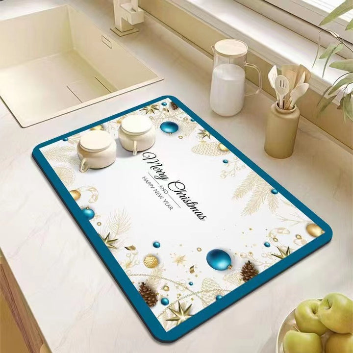 Floral Patterns Kitchen Mat Kalsten