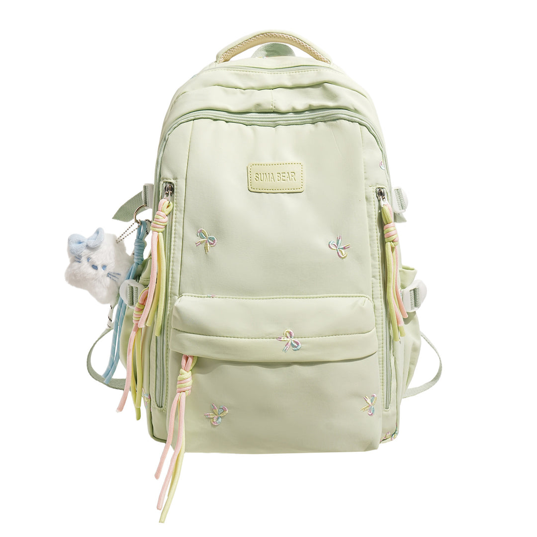 Stylish Embroidered School Backpack Kalsten
