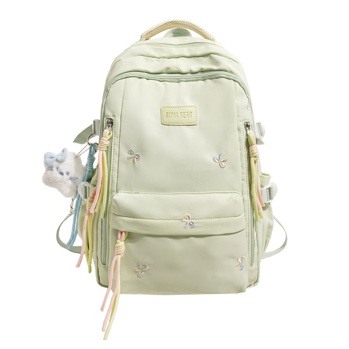 Stylish Embroidered School Backpack Kalsten