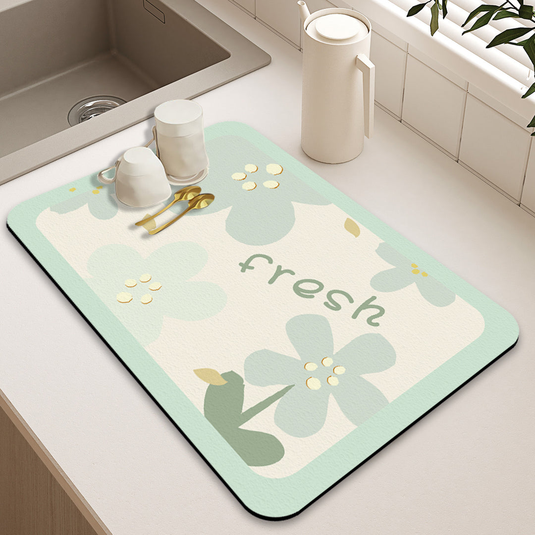 Decorative Kitchen Counter Mat