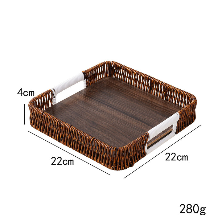 Stylish Handwoven Serving Tray Kalsten