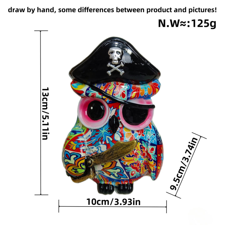 Artful owl figure in maritime design Kalsten