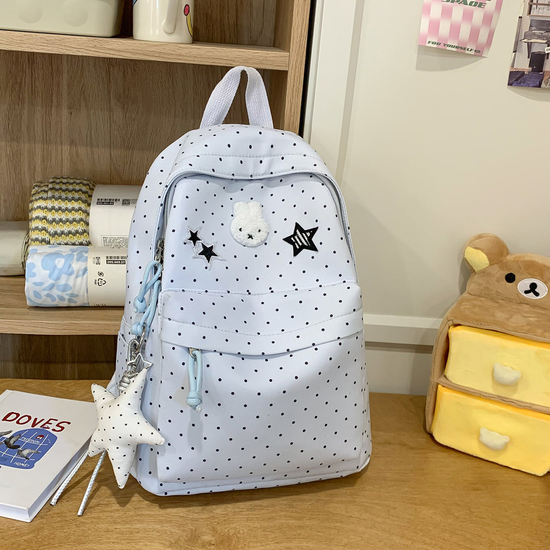 Playful Bunny and Star-Themed Backpack Kalsten