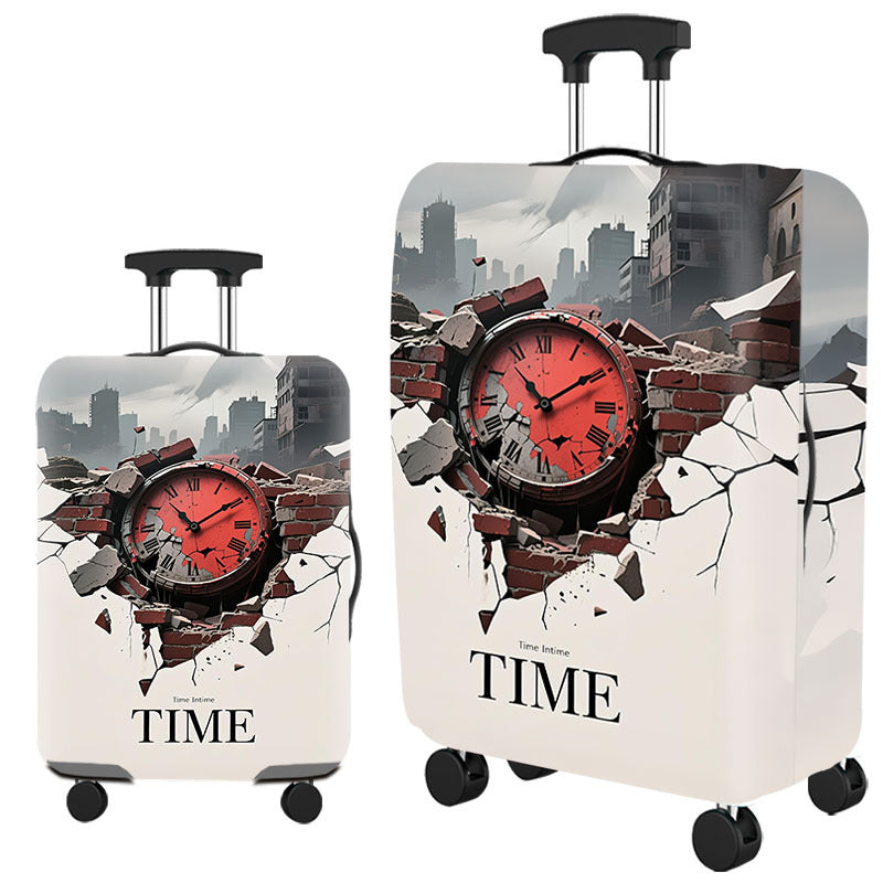 Artistic Cat-Themed Hard Shell Suitcase Kalsten