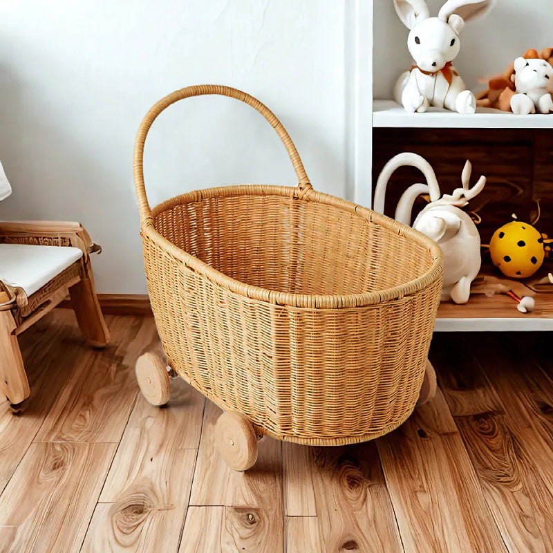 Handcrafted storage basket Kalsten