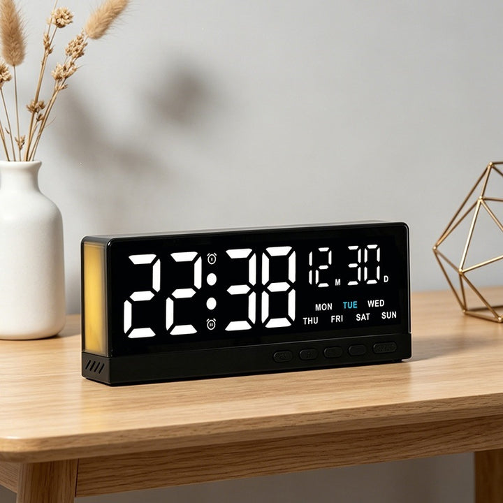 Digital Alarm Clock with Clear LED Display Kalsten