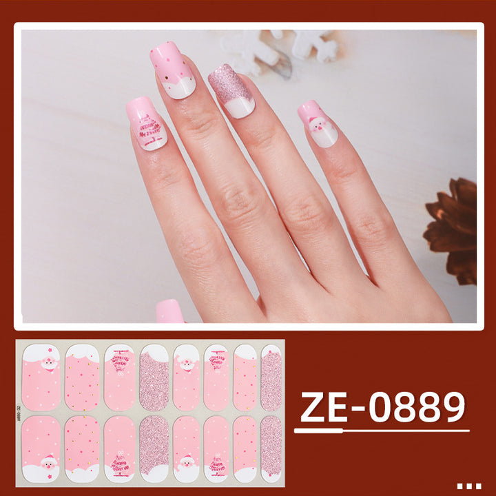 Holiday-Themed Nail Art