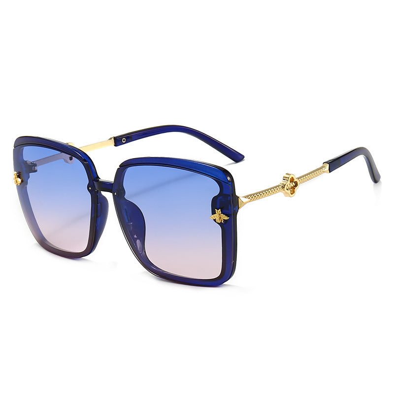Luxe Oversized Square Frame Sunglasses Kalsten
